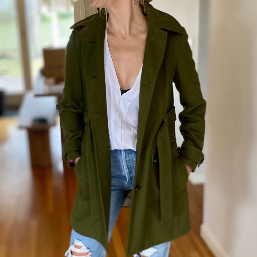 J. Crew Wool Coat!! Still available 🤍🤍